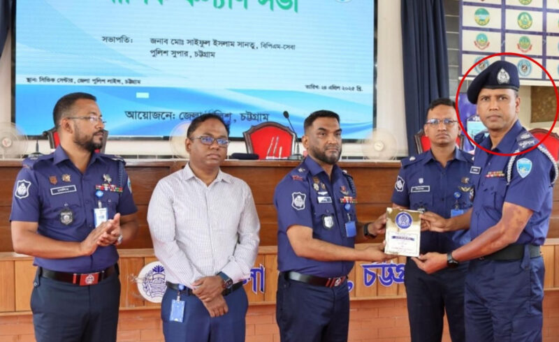 মাদক উদ্ধারে পুরস্কার পাওয়া এসআই এবার মাদক পাচারের অভিযোগে প্রত্যাহার