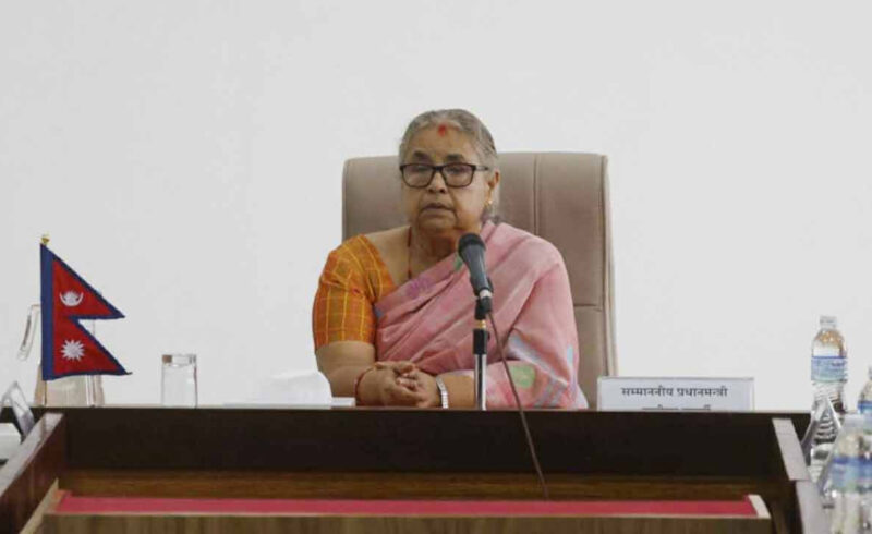 নেপালে বিক্ষোভে সহিংসতাকে অপরাধ আখ্যায়িত, তদন্তের ঘোষণা সুশীলা কার্কির