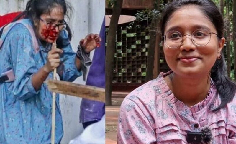 ডাকসু নির্বাচনে বড় ব্যবধানে জয়ী ‘জুলাই কন্যা’ তন্বী