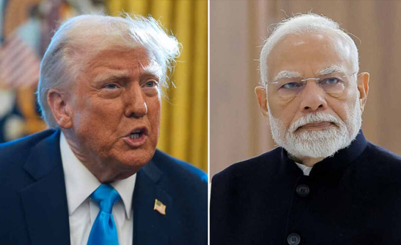 মোদিকে নিয়ে ফের একই দাবি ট্রাম্পের, দিলেন শুল্কের হুঁশিয়ারি