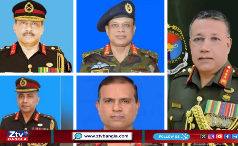 ডিজিএফআইয়ের সাবেক ৫ ডিজির বিরুদ্ধে গ্রেপ্তারি পরোয়ানা