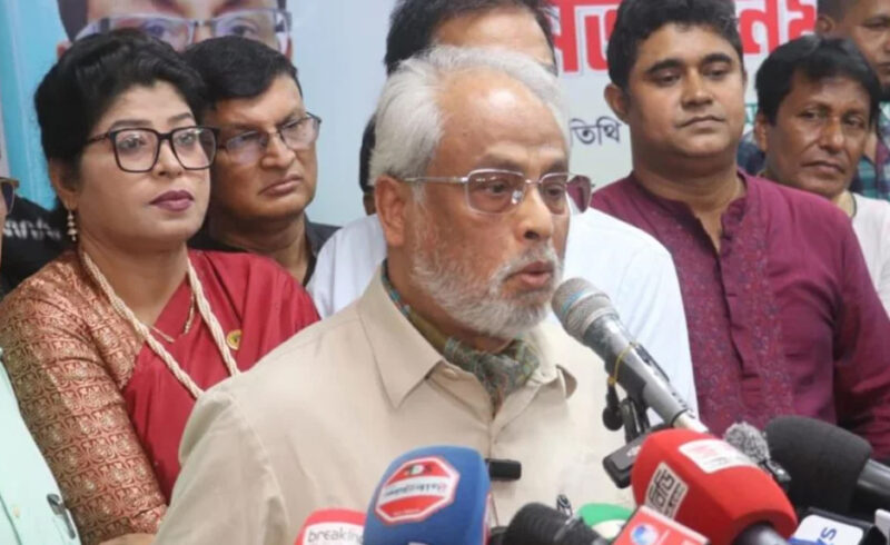 ফেব্রুয়ারিতে সরকারি ও আধা-সরকারি দলের মধ্যেই নির্বাচন হচ্ছে: জিএম কাদের