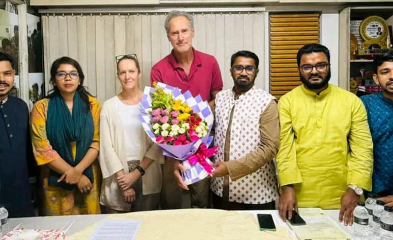 ইউরোপিয়ান ইউনিয়নের প্রতিনিধি দলের সাথে গণঅধিকার পরিষদের বৈঠক