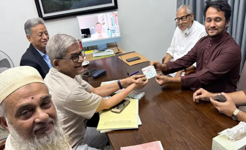 বিএনপিতে যোগ দিলেন মুগ্ধর যমজ ভাই স্নিগ্ধ