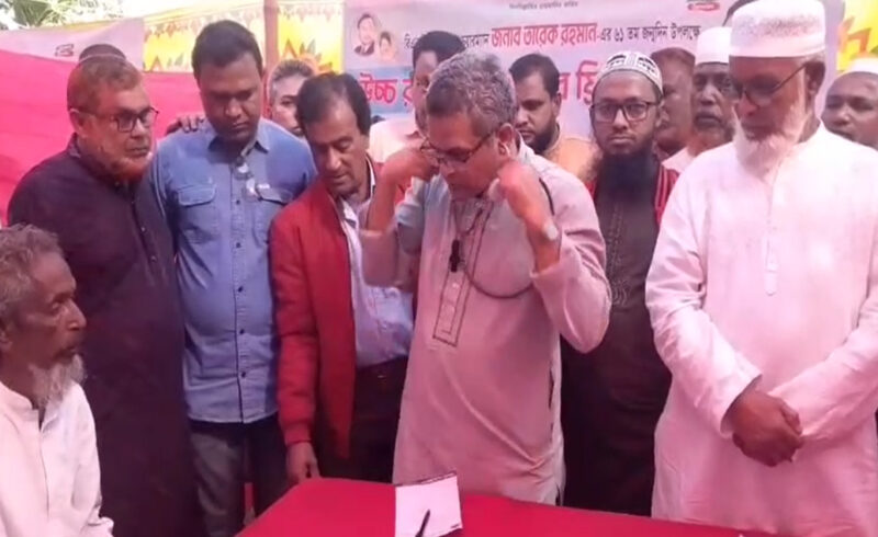 কুড়িগ্রামে তারেক রহমানের জন্মদিনে ফ্রি চিকিৎসাসেবা ও খাদ্য বিতরণ